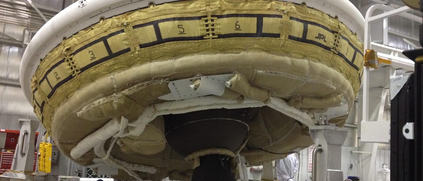 LDSD, NASA's test for slowing heavy vehicles at Mars while they are still moving faster than sound.